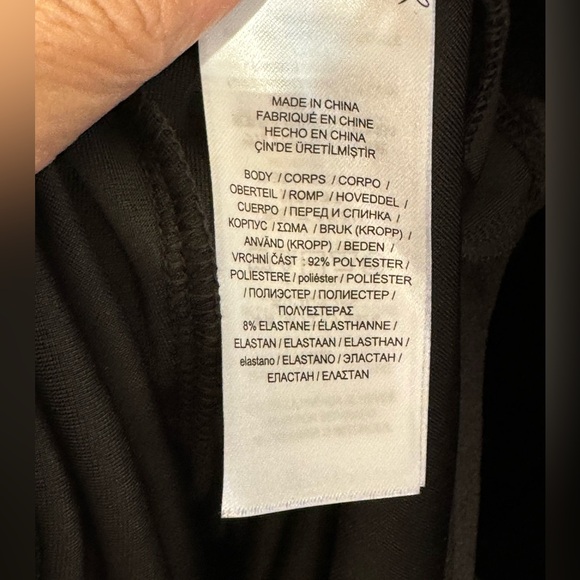 Lauren Ralph Lauren Black Velvet Dress Size 3X - Picture 5 of 6